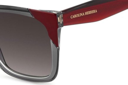 Okulary przeciwsłoneczne Carolina Herrera HER0288/S 268/9O Kwadratowe Szare