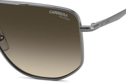 Okulary przeciwsłoneczne Carrera CARRERA355/S V81/LA Polarized Kwadratowe Szare