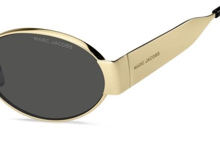 Okulary przeciwsłoneczne Marc Jacobs MARC806/S RHL/IR Owalne Złote