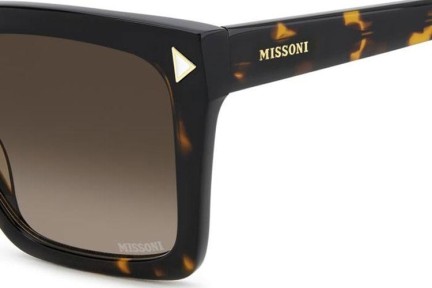 Okulary przeciwsłoneczne Missoni MIS0236/S 086/HA Kocie oczy Havana