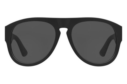 Okulary przeciwsłoneczne Moschino MOS176/S 807/IR Pilotki (Aviator) Czarne