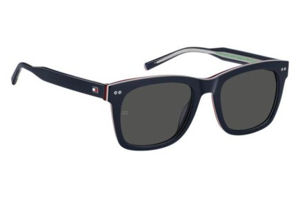 Okulary przeciwsłoneczne Tommy Hilfiger TH2184/S PJP/08 Kwadratowe Niebieskie