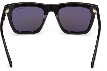 Okulary przeciwsłoneczne Tom Ford Lelio FT1207 01A Kwadratowe Czarne