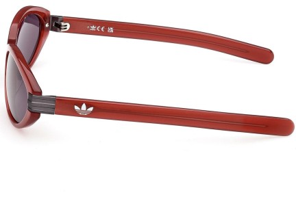 Okulary przeciwsłoneczne Adidas Originals OR0129 69A Owalne Czerwone