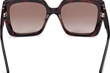 Okulary przeciwsłoneczne Guess GU00200 52F Kocie oczy Havana