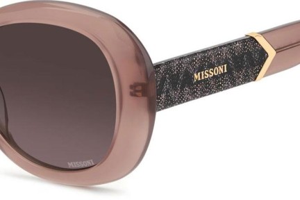 Okulary przeciwsłoneczne Missoni MIS0215/G/S FWM/3X Kocie oczy Różowe