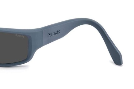 Okulary przeciwsłoneczne Polaroid PLD2166/S FLL/M9 Polarized Kocie oczy Niebieskie