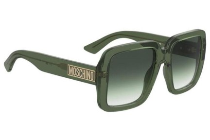 Okulary przeciwsłoneczne Moschino MOS180/S 1ED/9K Kwadratowe Zielone