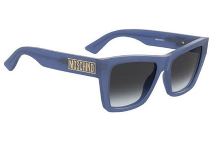 Okulary przeciwsłoneczne Moschino MOS181/S PJP/9O Kocie oczy Niebieskie