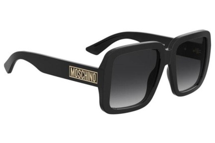 Okulary przeciwsłoneczne Moschino MOS180/S 807/9O Kwadratowe Czarne