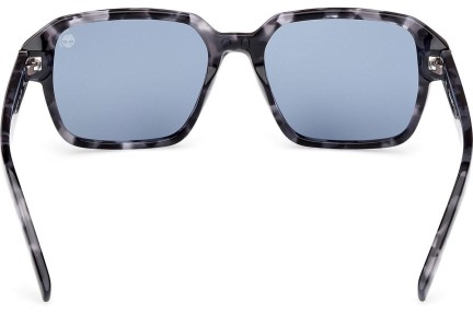 Okulary przeciwsłoneczne Timberland TB00043 52D Polarized Kwadratowe Szare