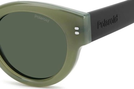 Okulary przeciwsłoneczne Polaroid PLD6240/S/X 1ED/UC Polarized Okrągłe Zielone