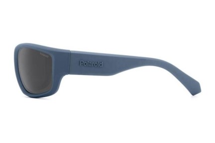 Okulary przeciwsłoneczne Polaroid PLD2166/S FLL/M9 Polarized Kocie oczy Niebieskie