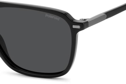 Okulary przeciwsłoneczne Polaroid PLD4182/S/X 807/M9 Polarized Kwadratowe Czarne