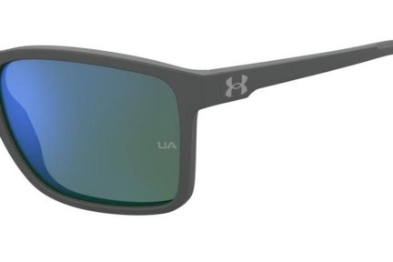 Okulary przeciwsłoneczne Under Armour UAHUSTLEXL RIW/V8 Kwadratowe Szare