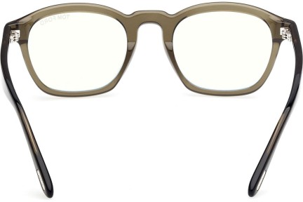 Okulary korekcyjne Tom Ford FT6033-B 096 Kwadratowe Zielone