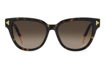 Okulary przeciwsłoneczne Missoni MIS0237/S 086/HA Kocie oczy Havana