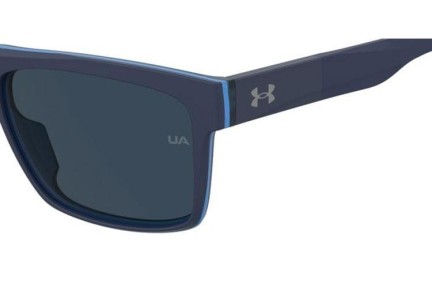 Okulary przeciwsłoneczne Under Armour UAACETECH 737/KU Kwadratowe Niebieskie