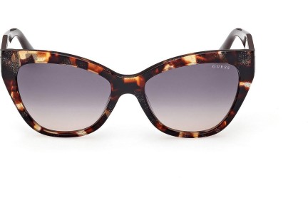 Okulary przeciwsłoneczne Guess GU00204 52B Kocie oczy Havana