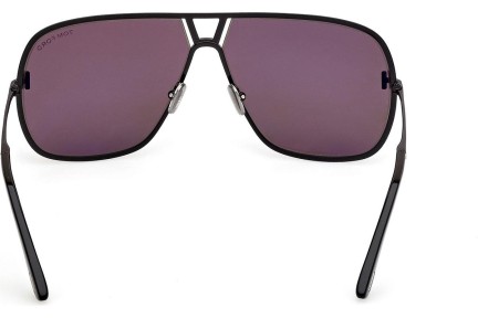 Okulary przeciwsłoneczne Tom Ford Stavros FT1204 01A Kwadratowe Czarne