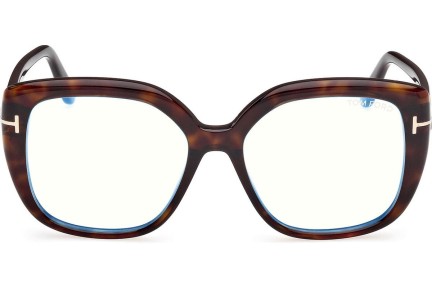 Okulary korekcyjne Tom Ford FT6043-B 052 Kocie oczy Havana