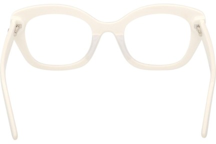 Okulary korekcyjne Guess GU50225 021 Kocie oczy Białe