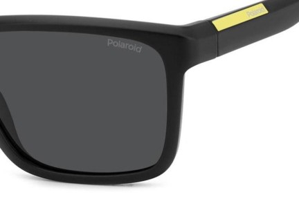 Okulary przeciwsłoneczne Polaroid PLD2164/S 003/M9 Polarized Kwadratowe Czarne