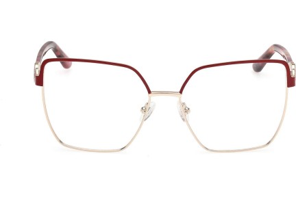 Okulary korekcyjne Guess GU50229 067 Kocie oczy Czerwone