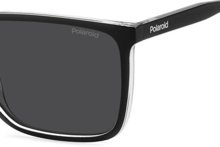 Okulary przeciwsłoneczne Polaroid PLD4180/S 7C5/M9 Polarized Kwadratowe Czarne