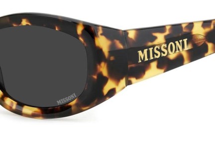 Okulary przeciwsłoneczne Missoni MIS0221/S 086/IR Kocie oczy Havana