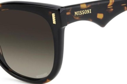 Okulary przeciwsłoneczne Missoni MIS0233/S 086/HA Kocie oczy Havana