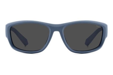 Okulary przeciwsłoneczne Polaroid PLD2166/S FLL/M9 Polarized Kocie oczy Niebieskie