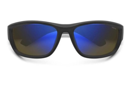 Okulary przeciwsłoneczne Polaroid PLD2166/S 0VK/5X Polarized Kocie oczy Czarne