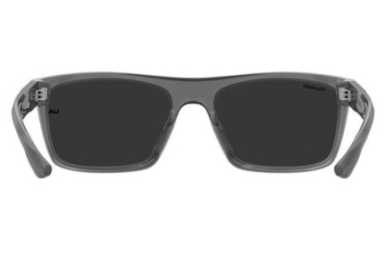 Okulary przeciwsłoneczne Under Armour UAACETECH 63M/M9 Polarized Kwadratowe Szare