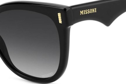 Okulary przeciwsłoneczne Missoni MIS0233/S 807/9O Kocie oczy Czarne