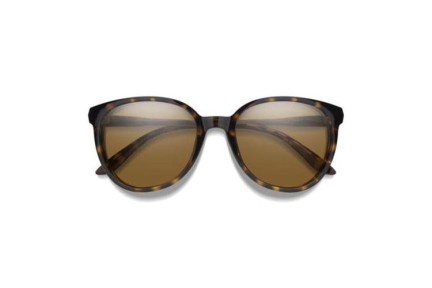 Okulary przeciwsłoneczne Smith CHEETAH 086/L5 Polarized Okrągłe Havana