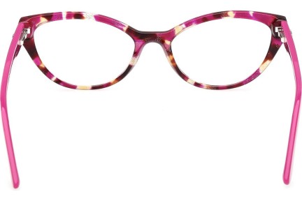 Okulary korekcyjne Guess GU50236 078 Kocie oczy Różowe