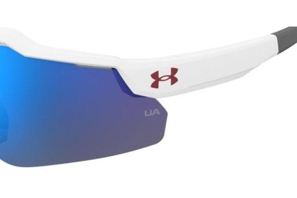 Okulary przeciwsłoneczne Under Armour UALEVELUPJR WWK/Z0 Pojedyncze | Shield Białe