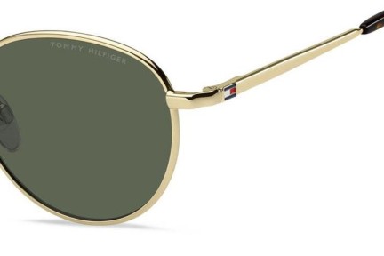 Okulary przeciwsłoneczne Tommy Hilfiger TH2217/S J5G/QT Okrągłe Złote