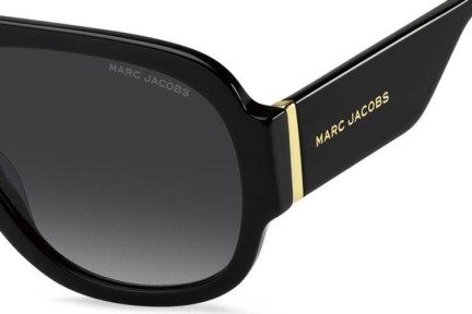 Okulary przeciwsłoneczne Marc Jacobs MARC843/S 807/9O Pilotki (Aviator) Czarne