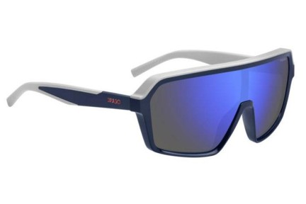 Okulary przeciwsłoneczne HUGO HG1334/G/S XW0/XT Pojedyncze | Shield Niebieskie