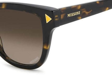 Okulary przeciwsłoneczne Missoni MIS0237/S 086/HA Kocie oczy Havana