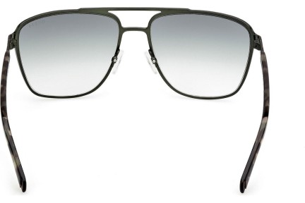 Okulary przeciwsłoneczne Guess GU00210 97P Kwadratowe Zielone