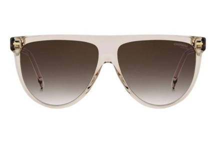 Okulary przeciwsłoneczne Carrera CARRERA3055/S FWM/YK Flat Top Brązowe