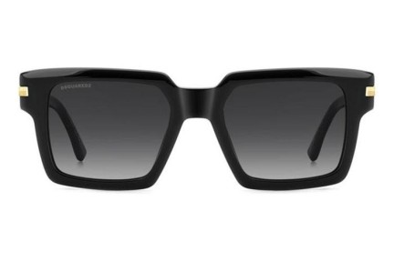 Okulary przeciwsłoneczne Dsquared2 D20161/G/S 807/9O Kwadratowe Czarne