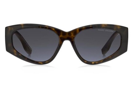 Okulary przeciwsłoneczne Marc Jacobs MARC803/S 086/GB Kocie oczy Havana