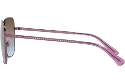 Okulary przeciwsłoneczne Vogue Eyewear VO4175SB 514848 Kwadratowe Różowe