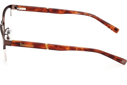 Okulary korekcyjne Timberland TB1841-H 049 Prostokątne Brązowe