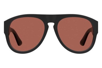 Okulary przeciwsłoneczne Moschino MOS176/S 807/U1 Pilotki (Aviator) Czarne