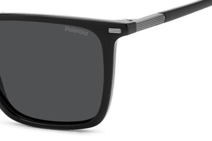 Okulary przeciwsłoneczne Polaroid PLD4183/S/X 807/M9 Polarized Kwadratowe Czarne